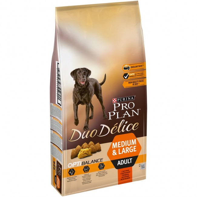 Purina Pro Plan DUO D LICE 10 kg Adult Beef, Rice