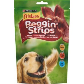 Purina Friskies Beggin Strips cats dry food 120 g Adult