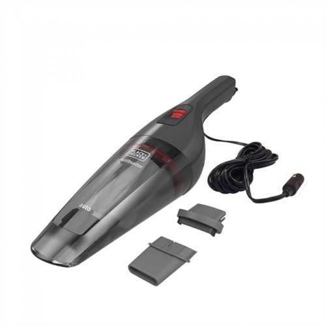 Black & Decker NVB12AVA-XJ handheld vacuum Grey, Red Bagless