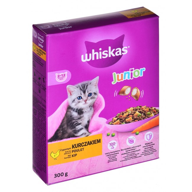 ?Whiskas 5900951014079 cats dry food 300 g Kitten Chicken