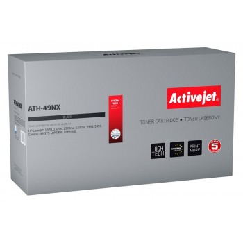 Activejet ATH-49NX Toner (replacement for HP 49X Q5949X, Canon CRG-708H Supreme 6000 pages black)