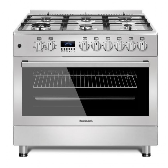 Gas-electric cooker Ravanson KWGE-K90-6 TOP CHEF