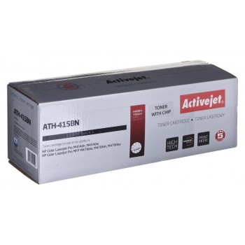 Activejet ATH-415BN printer toner for HP replacement HP 415A W2030A Supreme 2400 pages, Black, With chip