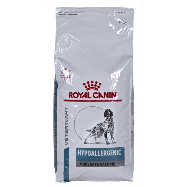 ROYAL CANIN Hypoallergenic Moderate Calorie - dry dog food - 14 kg