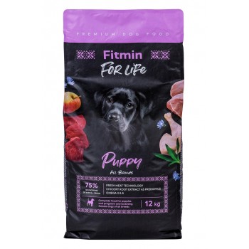 FITMIN For Life Puppy - dry dog food - 12 kg