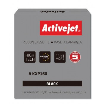 Activejet A-KXP160 Ink ribbon (replacement for Panasonic KXP160 Supreme 3.000.000 characters black)