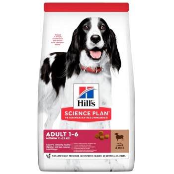 HILL'S Science Plan Adult Medium Lamb&Rice - dry dog food - 2.5 kg