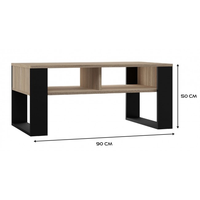 Topeshop MODERN 2P SON CZ coffee/side/end table Coffee table Rectangular shape 2 leg(s)