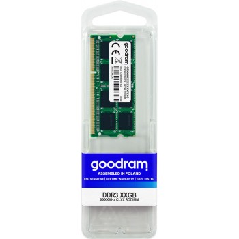 Goodram GR1600S364L11/8G memory module 8 GB 1 x 8 GB DDR3 1600 MHz