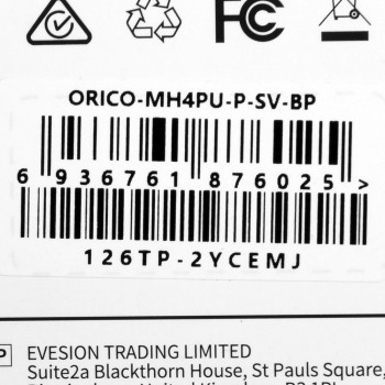 ORICO HUB USB-A, 4x USB-A (4x3.1), MH4PU-P-SV-BP