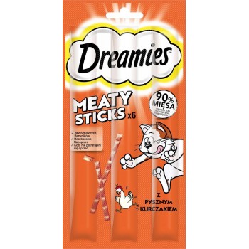 DREAMIES Meaty Sticks Chicken - cat treats - 30 g