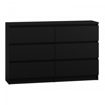 Topeshop M6 120 CZER chest of drawers