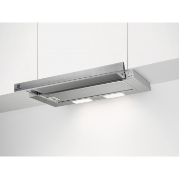 Electrolux LFP226S Built-in Telescopic Kitchen Hood Silver 330 m3/h