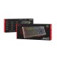 Natec GENESIS Rhod 400 RGB US Gaming keyboard USB Black