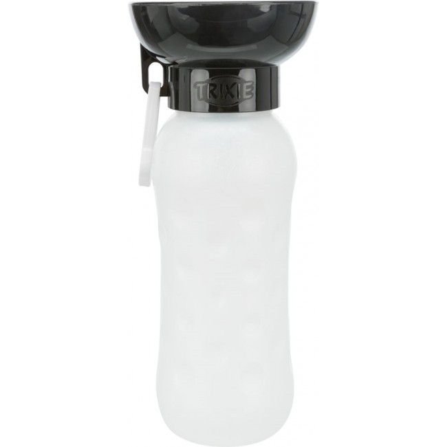 Plastic TRIXIE 0.55 l - Bottle with dog bowl - 1 piece