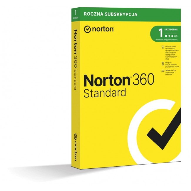 NortonLifeLock Norton 360 Standard 1 year(s)