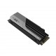 SILICON POWER PCIe Gen 4x4 XS70 Internal solid state drive SSD 2TB M.2 2280 NVMe 1.4 (SP02KGBP44XS7005) Black, Grey
