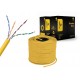 Gembird UPC-5004E-SOL-Y CAT5e UTP LAN cable (CCA), solid, 305m, yellow