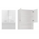 Topeshop POLA MINI DK BPO bathroom storage cabinet White