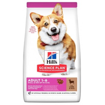 HILL'S Adult Small & Mini Lamb with rice - dry dog food - 1,5 kg