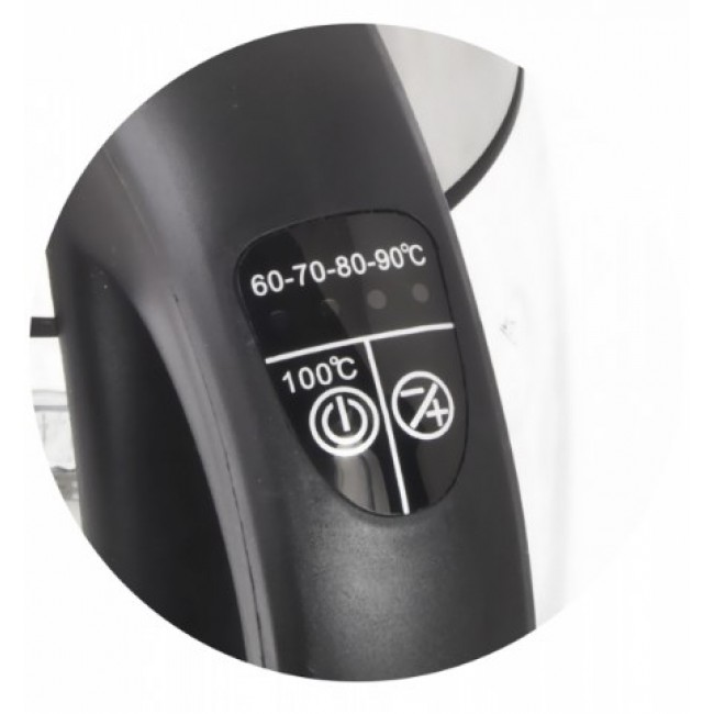 Esperanza EKK026 electric kettle 1.7 L Black,Transparent 2200 W