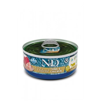 FARMINA N&D Cat Natural Tuna&Chicken- wet cat food - 140 g
