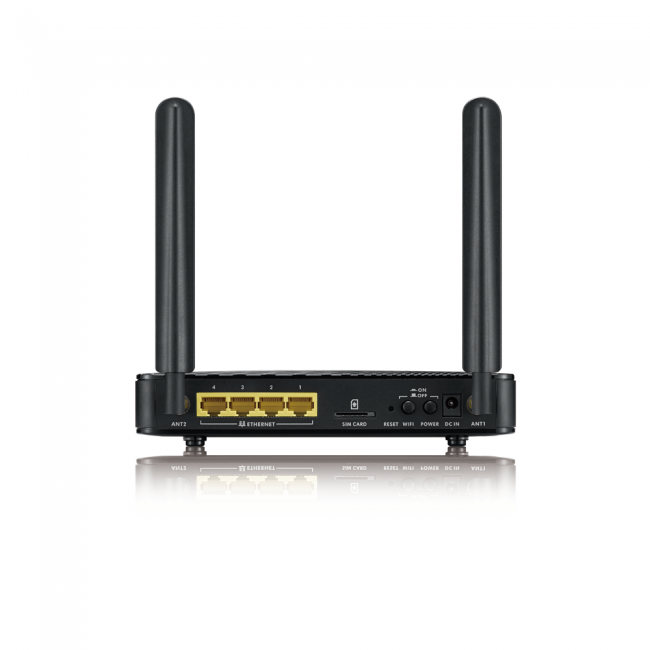 Zyxel LTE3301-PLUS-EU01V1F Dual frequency router (2.4 and 5 GHz) Fast Ethernet 3G 4G Black
