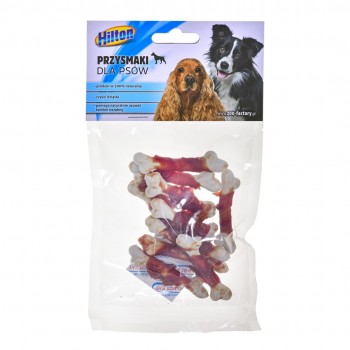 HILTON Bones with calcium and duck meat - Dog treat - 10
