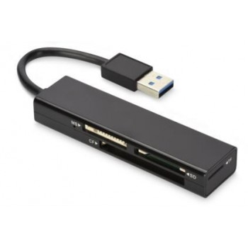 Ednet USB 3.0 MCR card reader USB 3.2 Gen 1 (3.1 Gen 1) Black