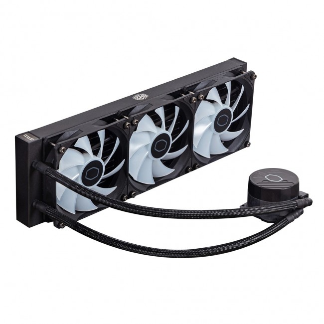 Cooler Master MasterLiquid 360L Core ARGB Processor Liquid cooling kit 12 cm Black