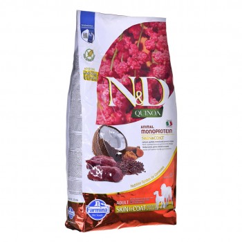 FARMINA N&D Quinoa Dog Skin&Coat Venison&Coconut Adult Medium&Maxi - dry dog food - 7 kg