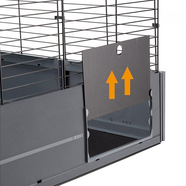 FERPLAST Multipla - Modular cage for rabbit or guinea pig - 107.5 x 72 x 50 cm