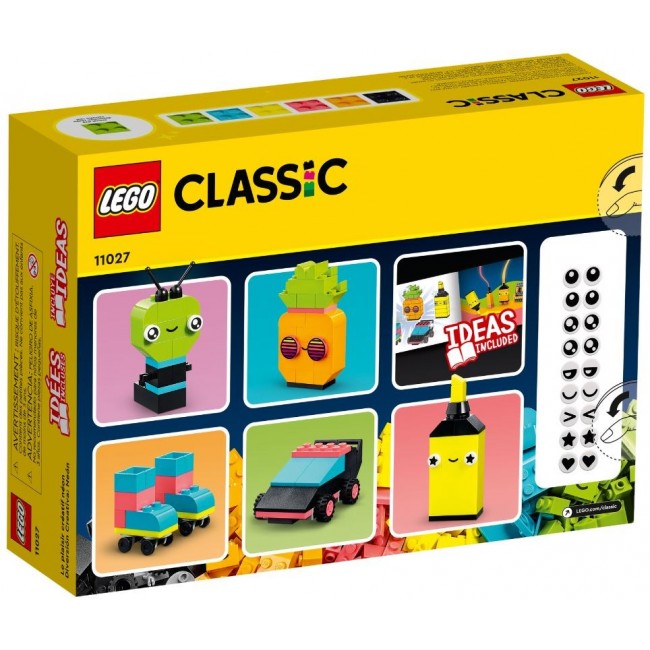 LEGO CLASSIC 11027 CREATIVE NEON FUN