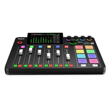 R DECaster Pro II Podcast production studio Music production station Black