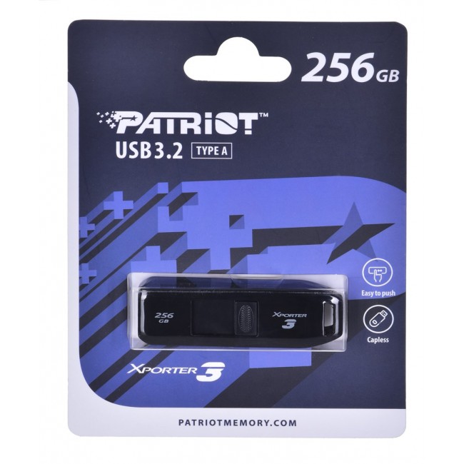 PARTIOT FLASHDRIVE Xporter 3 256GB Type A USB 3.2