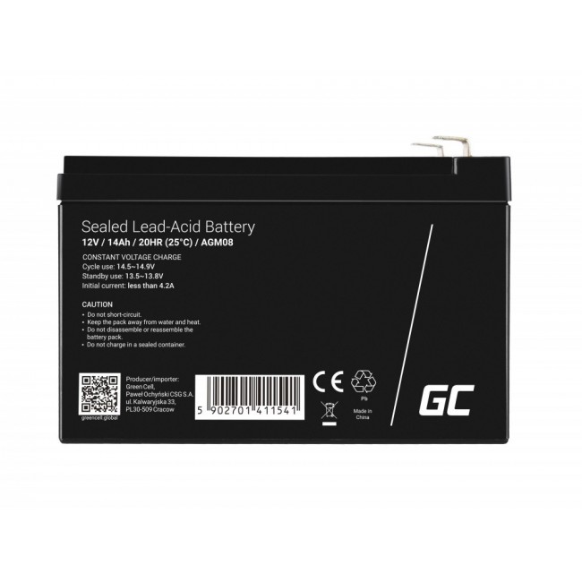 Green Cell AGM08 Radio-Controlled (RC) model part/accessory Battery