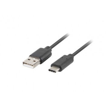 Lanberg CA-USBO-10CU-0005-BK USB cable 0.5 m USB 2.0 USB A USB C Black