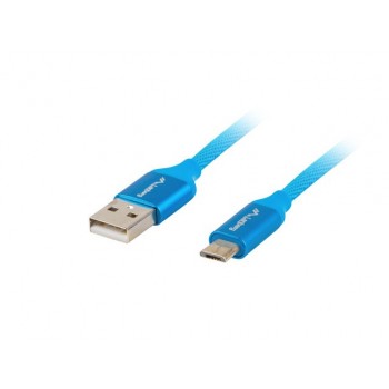 LANBERG CABLE USB 2.0 MICRO-B (M) - A (M) 1.8M QC