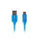 Lanberg CA-USBO-21CU-0005-BL USB cable 0.5 m USB 2.0 USB A USB C Blue