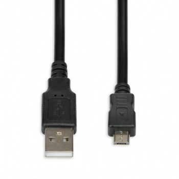 iBox IKU2M18 USB cable 1.8 m USB 2.0 USB A Micro-USB B Black