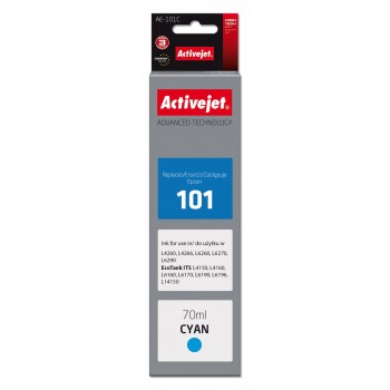 Activejet AE-101C Ink (replacement for Epson 101 Supreme 70 ml cyan)