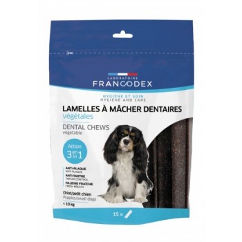 FRANCODEX Dental Small - tartar removal strips for dogs - 15 pcs.