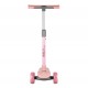 NILS FUN HLB09 LED children's scooter pink
