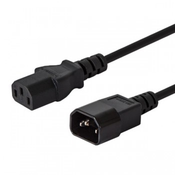 Savio CL-99 power cable Black 1.2 m C14 coupler C13 coupler