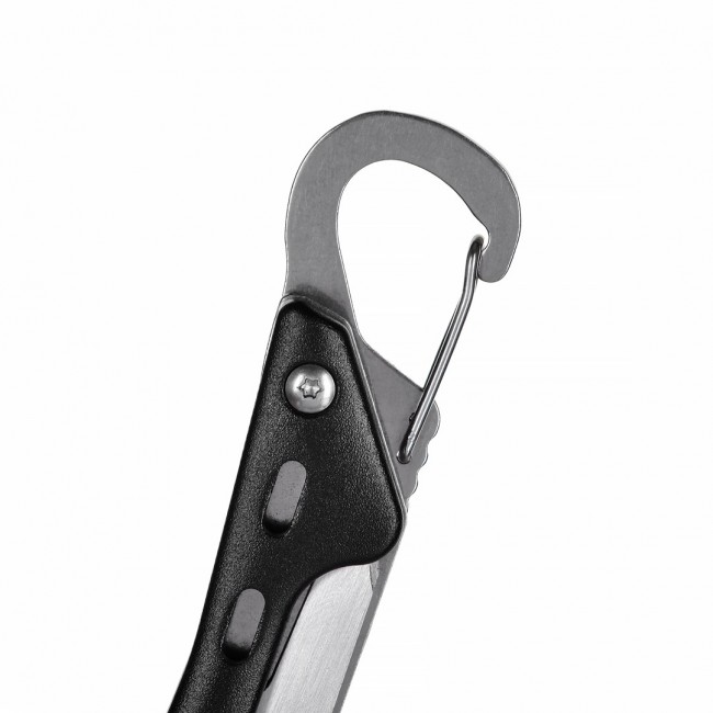 Multitool AZYMUT Turon - 10 tools + carabiner + belt pouch (H-P224108)