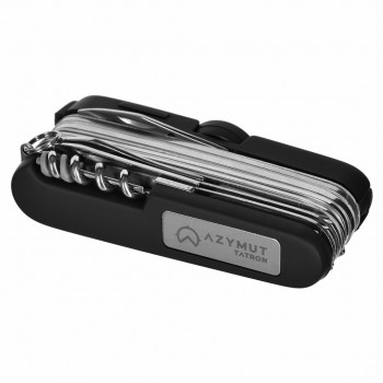 Pocket knife AZYMUT Tatron - 25 tools + belt pouch (HK20017BL)