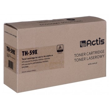 Actis Toner TH-59X (replacement for HP CF259X Supreme 10000 pages black). With a chip. We recommend disabling the printer software update, the new update may cause problems with the toner not working properly