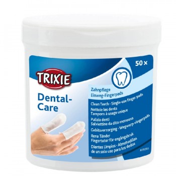 TRIXIE Dental-Care Teeth cleaning wipes - 50 pcs.