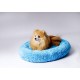 GO GIFT Shaggy blue M - pet bed - 57 x 57 x 10 cm