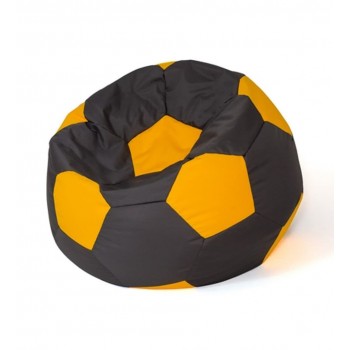 Sako bag pouffe Ball black-yellow XXL 140 cm